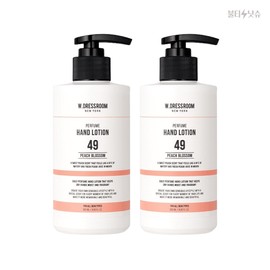 W Dress Room Hand Lotion Peach Blossom Pumping Large Capacity Hand Cream 280ml 2pcs / 더블유드레스룸 핸드로션 피치블러썸 펌핑 대용량 핸드크림 280ml 2개