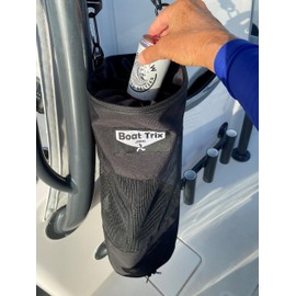 Boat Trash Bag Can Reuseable Washable Mesh and Nylon/Polyester by Boat Trix Multiple Sizes and Models (Premium Hoop, Large)