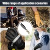 Firefighter Gloves Strap - Leather Glove Holder With Clip |