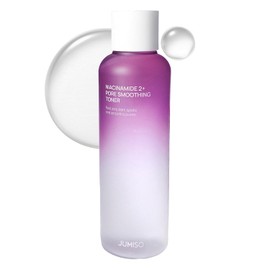 JUMISO Niacinamide 2% Exfoliating Face Toner with PHA + BHA | Pore Smoothing & Skin Resurfacing Liquid | Brightening TXA & Glutathione, Hydrating Hyaluronic Acid | Fragrance-Free K-Beauty (6.93 fl oz)