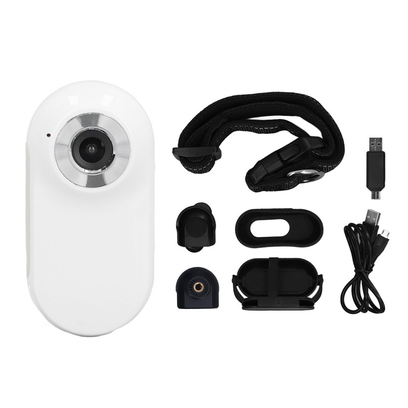 Cat Collar Camera, 1080P HD Dog Tracker Collar, Mini Action