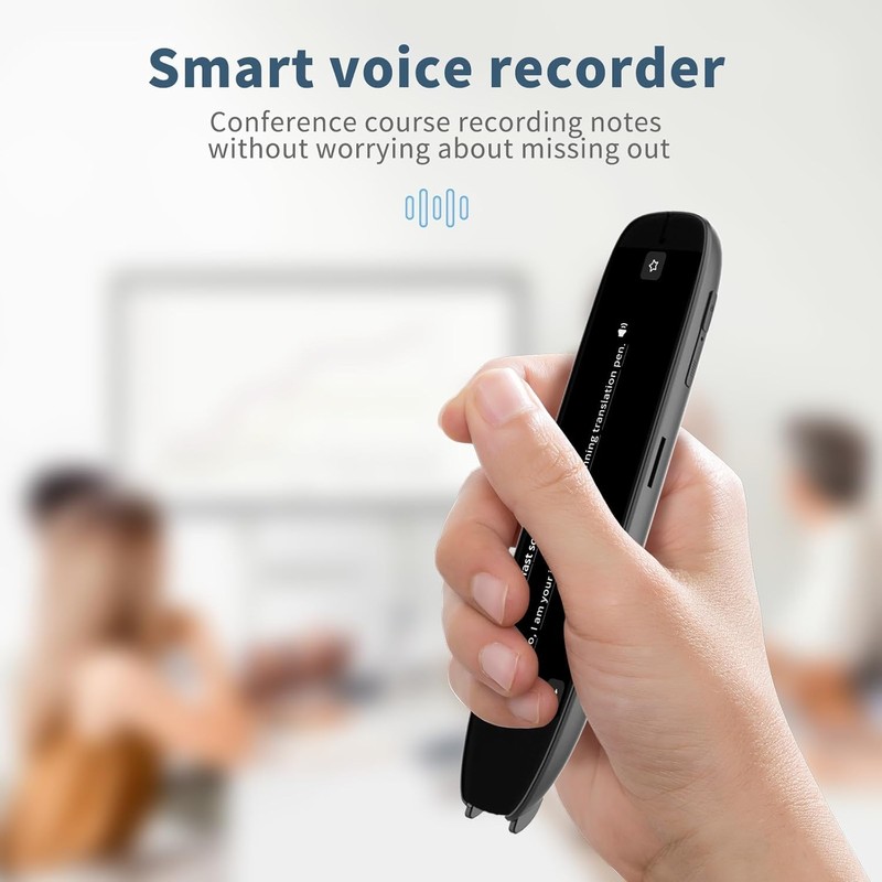 Scan Translator Pen, Dyslexia Tools, Language Translator Device, Text to