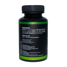Generic Vitamina C + Zinc + Selenio + Jengibre + Cúrcuma – Bitol | Suplemento Alimenticio | Refuerza El Sistema Inmunológico | Aporta Antioxidantes Antiinflamatorios – Bitol 90 Cápsulas