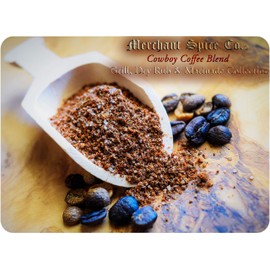 Coffee & Spice Rubs from the Grill, Dry Rub & Marinade Collection by Merchant Spice Co. (Cowboy Coffee Rub)