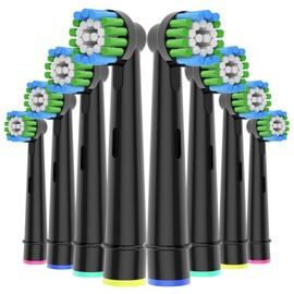 8pcs Professional Toothbrush Replacement Heads, Compatible with Braun Oral-B Electric Toothbrush, Pro1000 /1500/100/500/Vitality/Genius X/7000/7500/8000/9600 Etc.