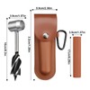 Bushcraft Hand Auger Wrench Survival Settlers Tool Manual Hand Wood