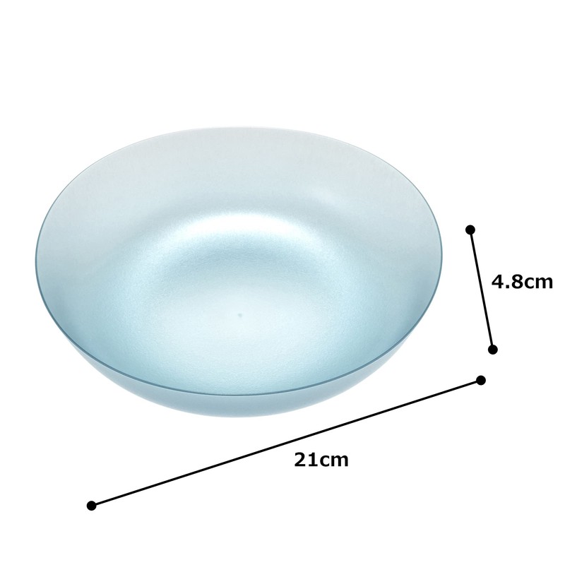 Prakira LTW101_210 IJ Plakira Unbreakable Large Plate Bowl 8.3 inches