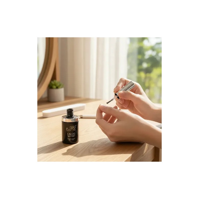 Base Coat De Calcio Jr Para Uñas Esmalte Semipermanente
