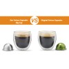 Stainless Steel Refillable Capsules Reusable Coffee Pods Compatible for Nespresso