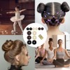 12 Pack Hair Donuts for Buns, 25 Pcs U Shaped
