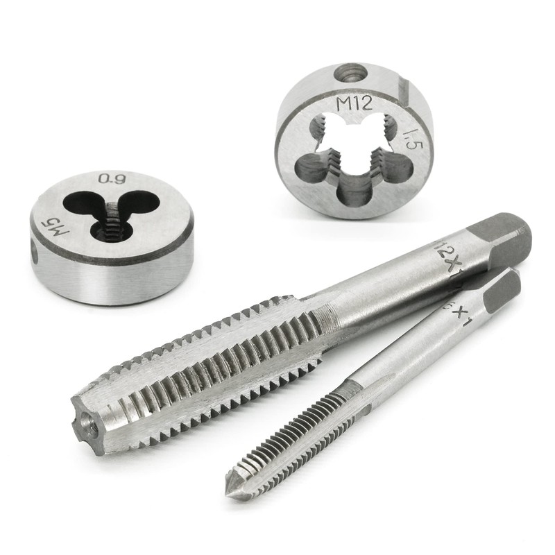 GMTOOLS 60PCS Tap and Die Set, Metric Standard Size M3