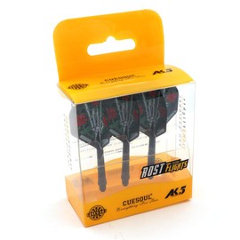 CUESOUL Integrated Dart Shaft and Flights in Standard Shape, Set of 3. Unique Designed Pattern