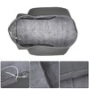 labwork Front Driver Side Bottom Gray Artificial Leather Seat Cover
