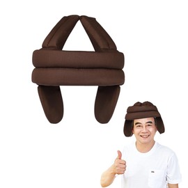 Thick Soft Elderly Protective Helmet Hat Breathable Seniors Fall Prevention Head Protection Cap Adjustable Anti-Fall Safety Helmet Head Protector for Adults Older Surgery Recovery Head Injury Shock