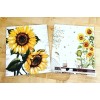 Handmade Sunflower Laminated Cover Set made for use with a