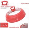 GLOU-GLOU GOOSE GGG Microwave Splatter Cover Vented Glass Cover Splatter