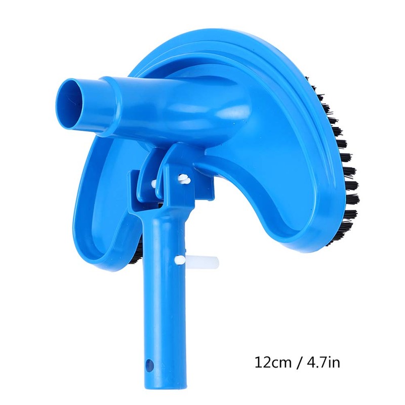 SOULONG Pool Suction Brush, Half Moon Pool Suction Head, Spring