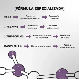 Advantax® Clm Gaba, L-teanina, L-triptófano Y Vitaminas Sin Sabor