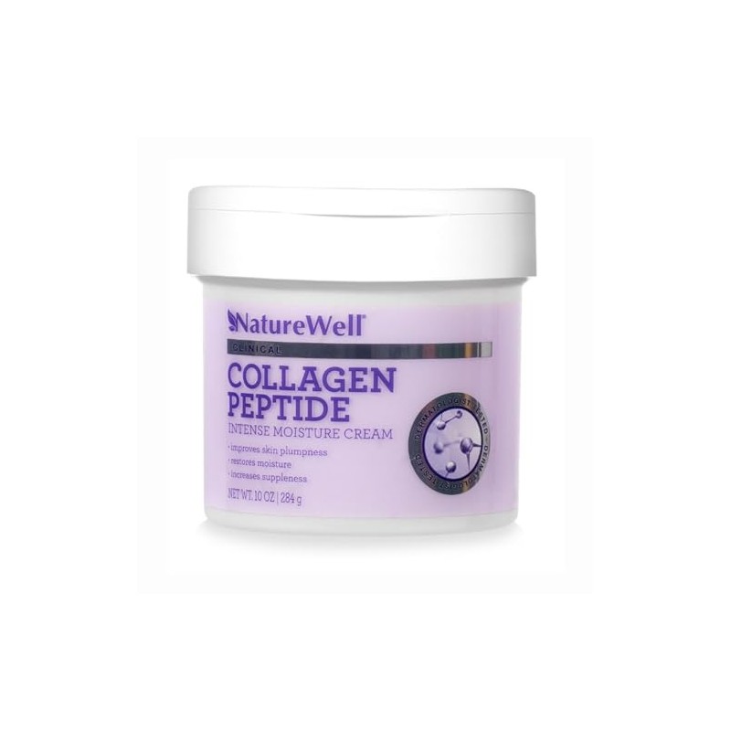 NatureWell Collagen Intense Moisturising Cream, 300ml Clinical Increases Suppleness &