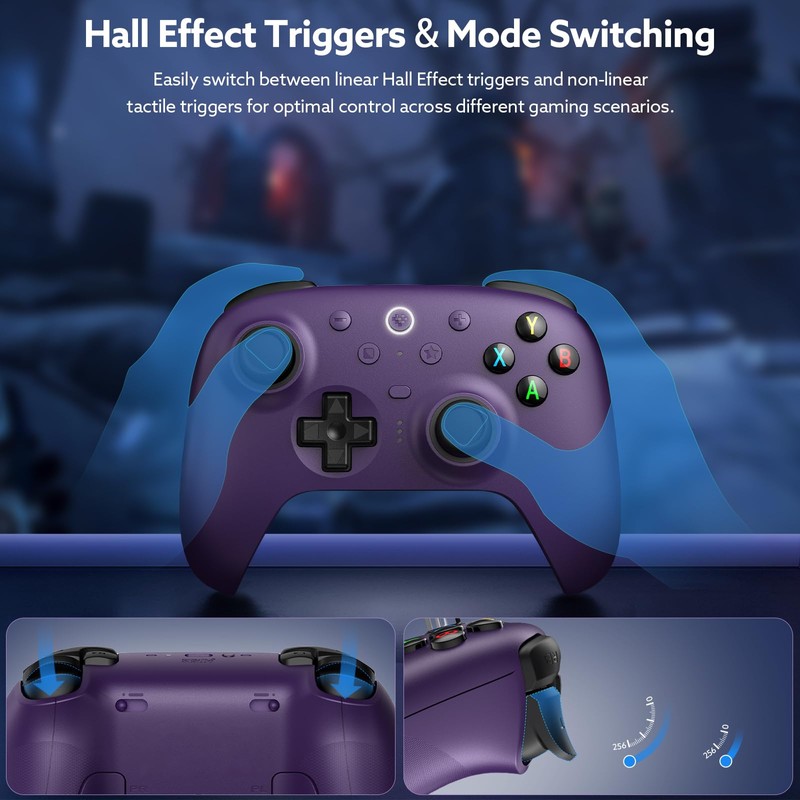 8BitDo Ultimate 2 Wireless Controller, Purple