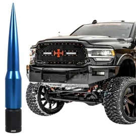 True Spike Blue Antenna for Dodge Ram 1500 2500 3500 Fits All Years