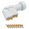 HDSAT HD404 LNB Quad Full HD 4K Parabolic Head 4