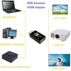 Woieyeks 4K HDMI EDID Emulator Passthrough Adapter,Female Port Connected to