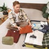 1 Pcs Tactical Toiletry Bag for Men Beige Travel Organizer