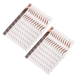 Ipetboom Long Lasting Eyebrow Waterproof Sticker Set Durrable Eyebrow Stencil for Daily Wear Events