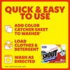 Shout Color Catcher, Dye-Trapping Sheets, 24 Sheets