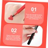 FOMIYES Lipstick Stretchable Lip Brush 3pcs Makeup Brush Set Stylish