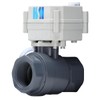 HSH-Flo PVC 2 Way 3/4 inch DN20 12VDC 9-24VAC/DC On/Off