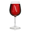On The Rox Drinks Engraved Wine Glass, 12.75 N-Monogram
