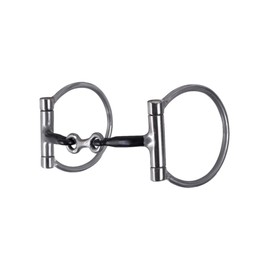 Circle Y Diamond R Bits, Offset D-Ring Snaffle (DR271)