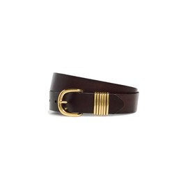 Madewell Women's Multi Keeper Belt, Cherry Wood, XL