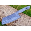 Knife DAMASCUS STEEL FORGED BLADE CLEAVER BUTCHER KNIFE BLANK BLADE