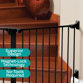 KidCo Configure and Hearth Gate Extensions (24", Black)