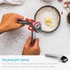 Dreamfarm Garject Self-Cleaning Garlic Press, Charcoal Black