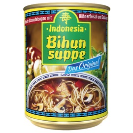 Indonesia Original Bihun Suppe | Das Original | Leckere Suppe mit Gemüse und Hähnchen | 390 ml