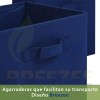 Breezee Market Set 6 Cajas Organizadores Almacenamiento Ropa Objetos Plegab