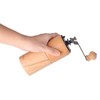 Manual Coffee Grinder Adjustable Coarseness Quiet Portable Wooden Hand Crank