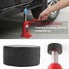 Car Bottle Jack Pad Rubber Saddle Chassis Safe Trolley Floor