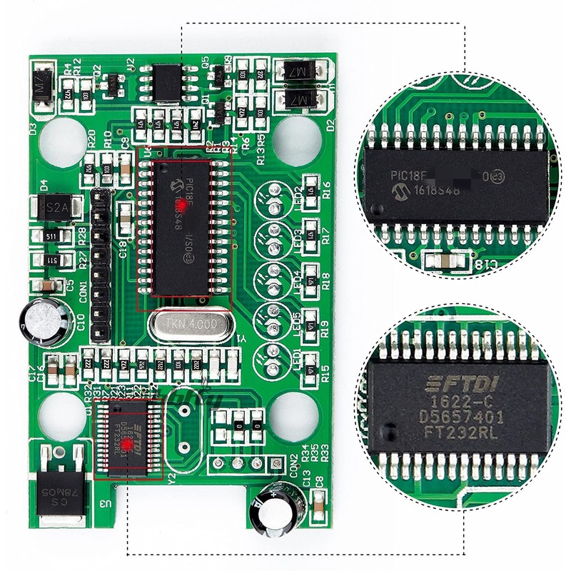 BF32301 USB V1.5 FTDI Chip OBD Auto Diagnostic Scanner OBD2