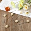 simarro 12 Pack Wool Applicator Ball Brush Leathers Dye Applicator,
