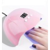 Yuqing Lámpara Para Uña Led Uv Digital Display Temporizador 54w