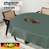 ANRO Oilcloth Tablecloth, Washable, Oilcloth, Garden Tablecloth, Outdoor, Indoor, Oval,
