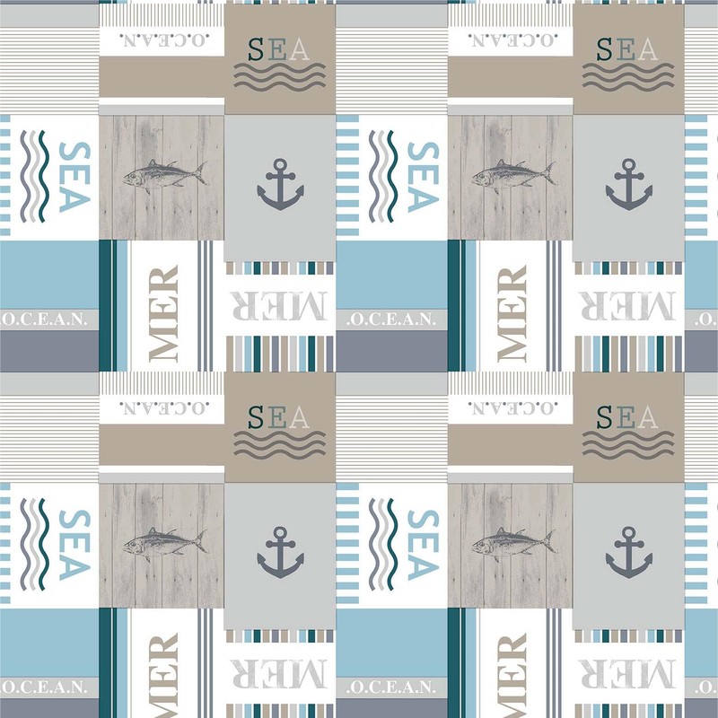 Martina Home Tablecloth Oilcloth Mer Unique 140 Round