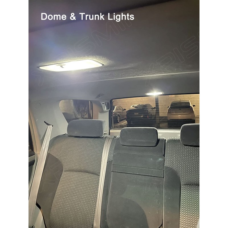 Xpismii 14 Piece 6000K White Cherokee Interior LED Light Kit