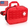 LIVANS Tactical Molle Medical Pouch of Upgraded Size, First Aid