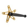 Bolany Folding Bicycle Square Hole Crank 130BCD Sprocket Single Disc